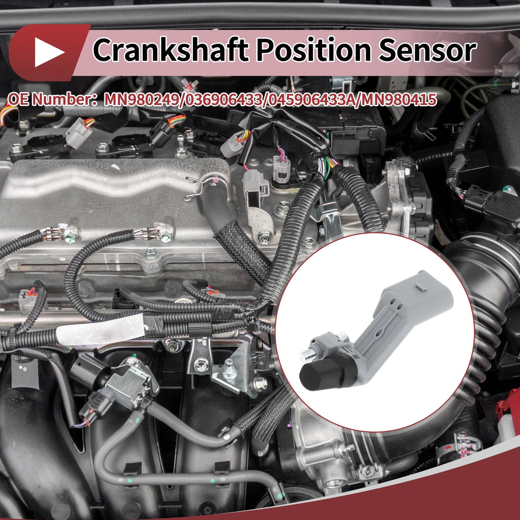 Crankshaft Position Sensor for Audi A6 C7 2.0 TDI (2012–2018) 1 Pc