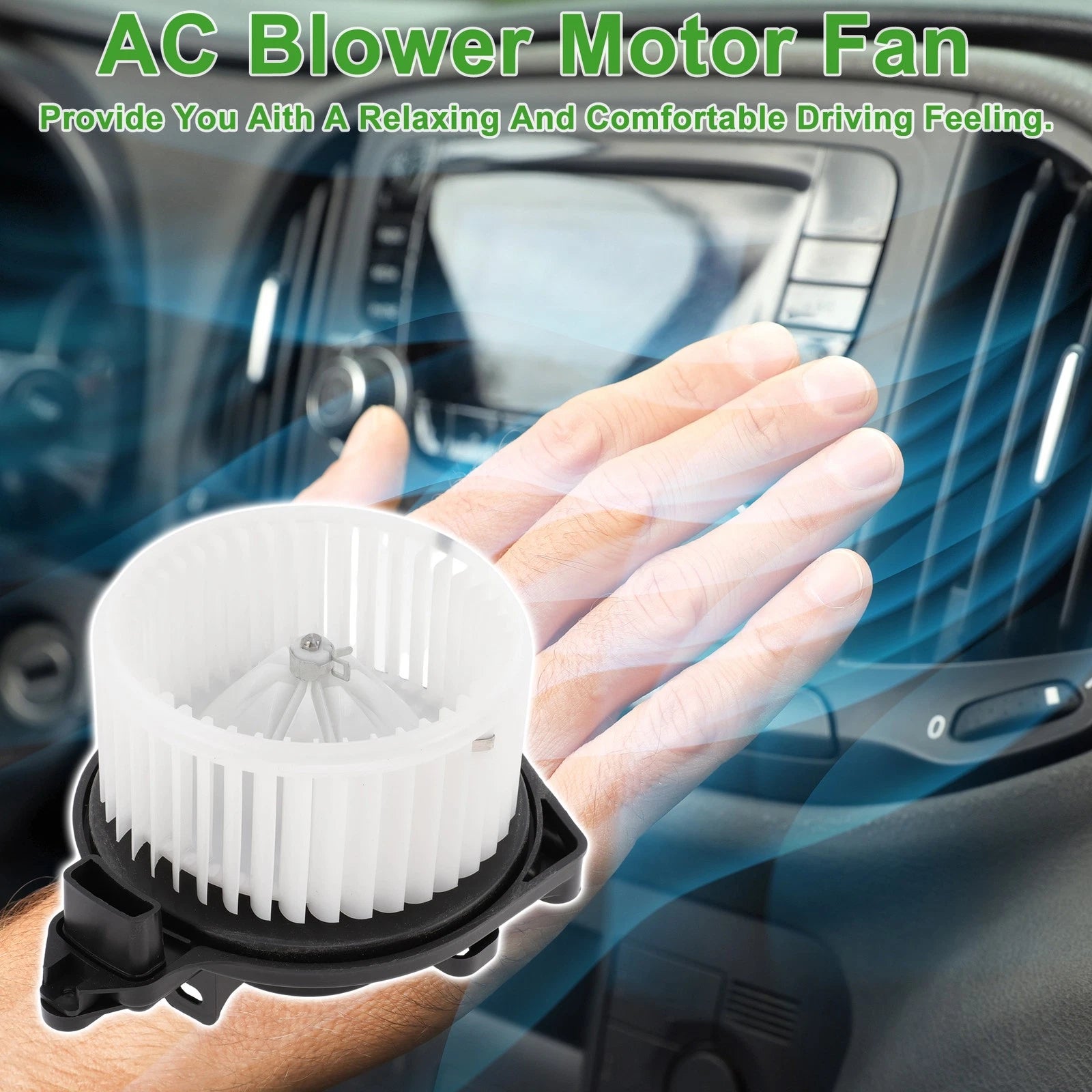 HVAC Blower Motor Assembly Replacement for Toyota Tacoma (2005–2015)