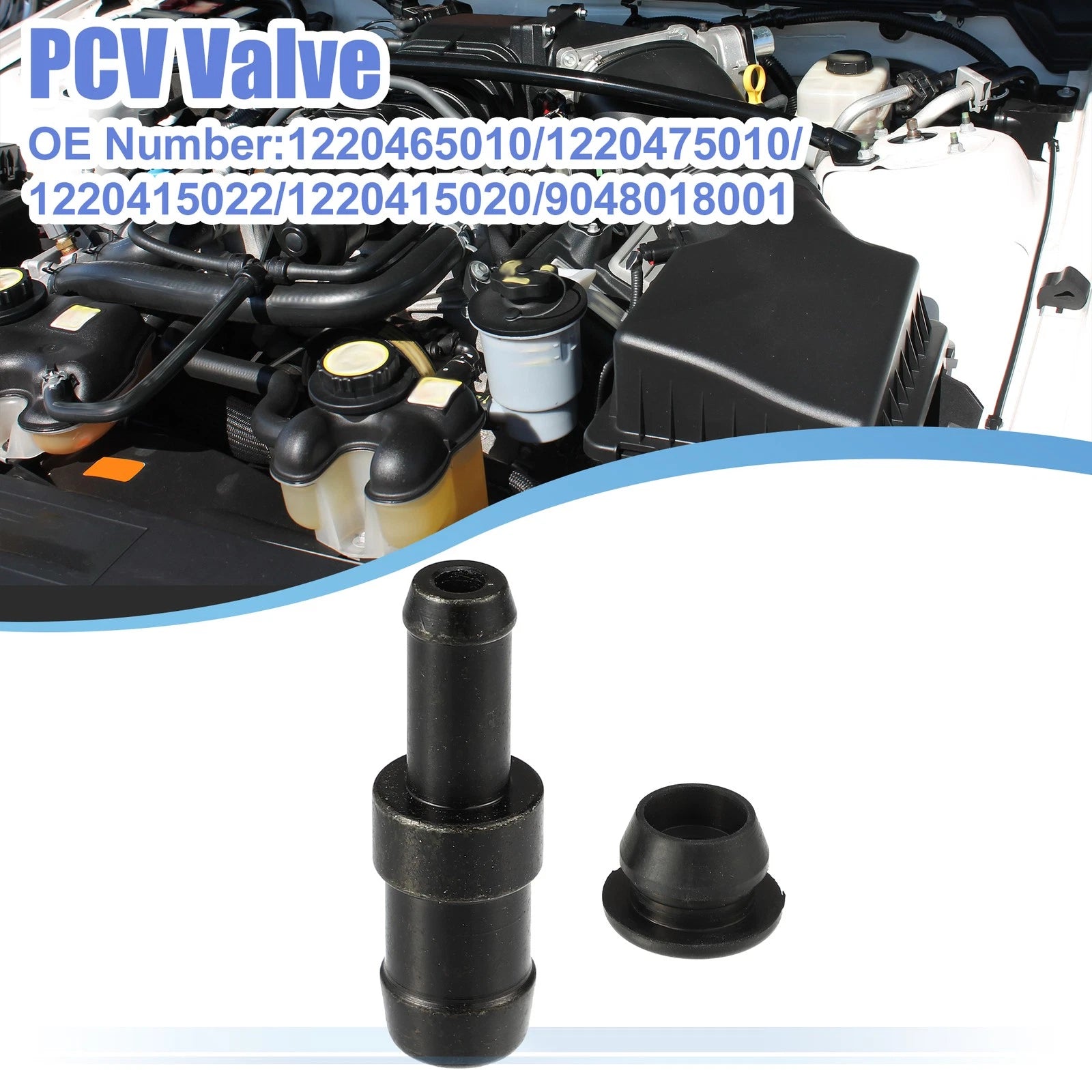 PCV Valve Grommet Kit for Toyota 4Runner 3.0L (1990–1995)