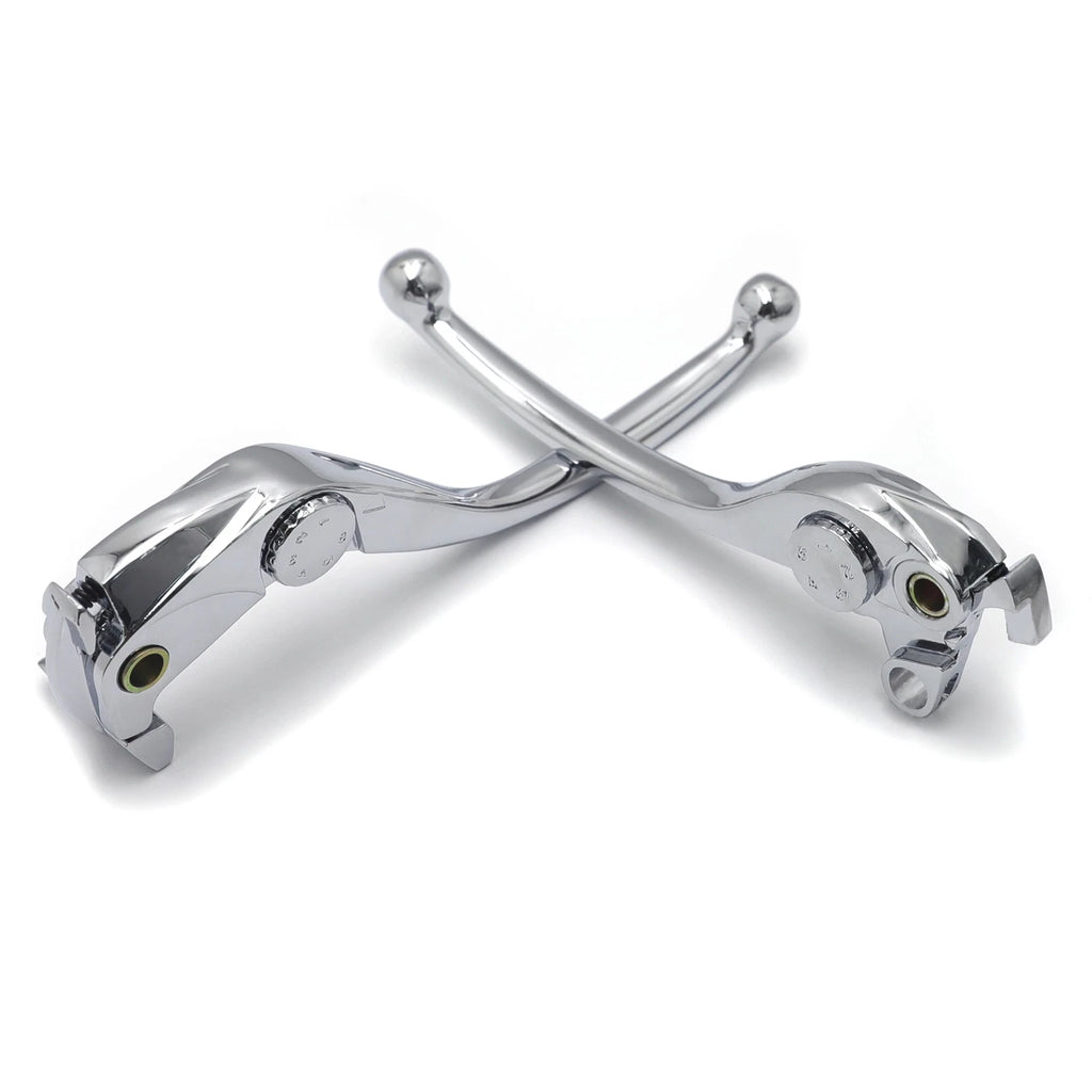 Chrome Clutch Brake Hand Levers for Honda CBR 1000RR (2004–2007)