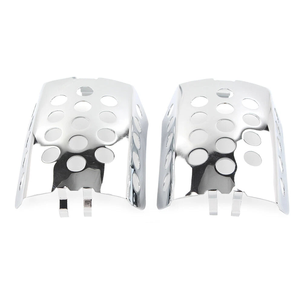 Caliper Screen Insert Guard Cover Motor Chrome For Harley CVO Road Electra Glide