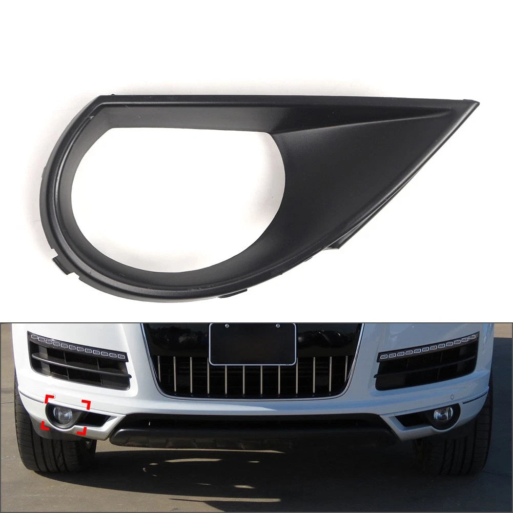 Right Side Front Bumper Fog Lamp Cover for Audi Q7 (2010–2015)