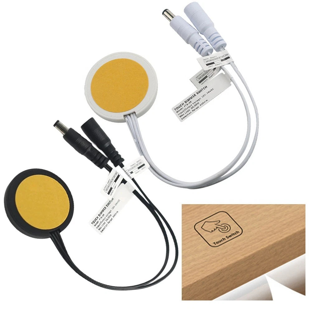 Wooden Touch Sensor Dimming Controller for LED Lights (DC12V, DC24V)