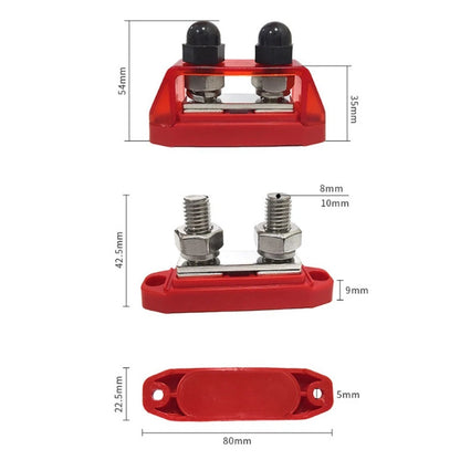 Power Distribution System with Protective Covers for Boats and Cars