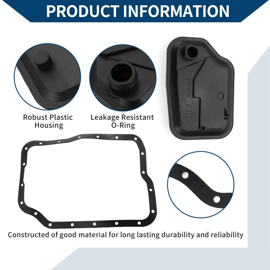Set of 4F27E Automatic Transmission Filter Kit for Mazda Protege