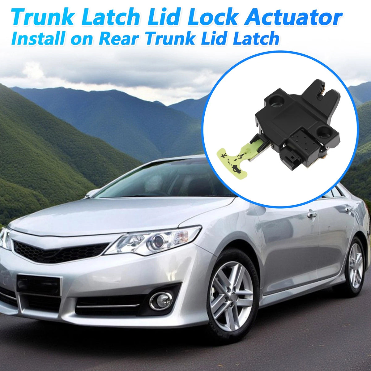 Rear Trunk Latch Lock Actuator for Toyota Camry (2007–2011) 3 Pins 931-860