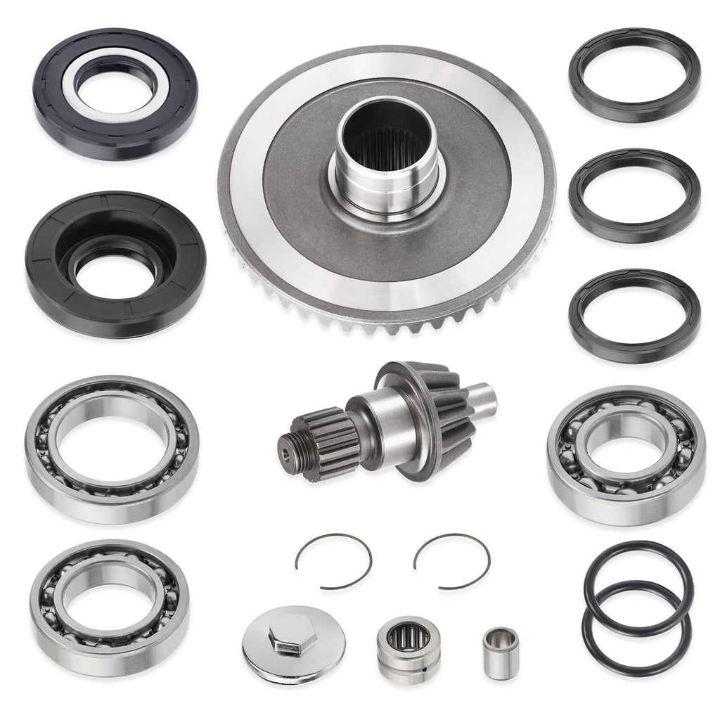 Rear Differential Pinion Ring Gear Bearings Kit for Honda TRX250 (2001–2023)