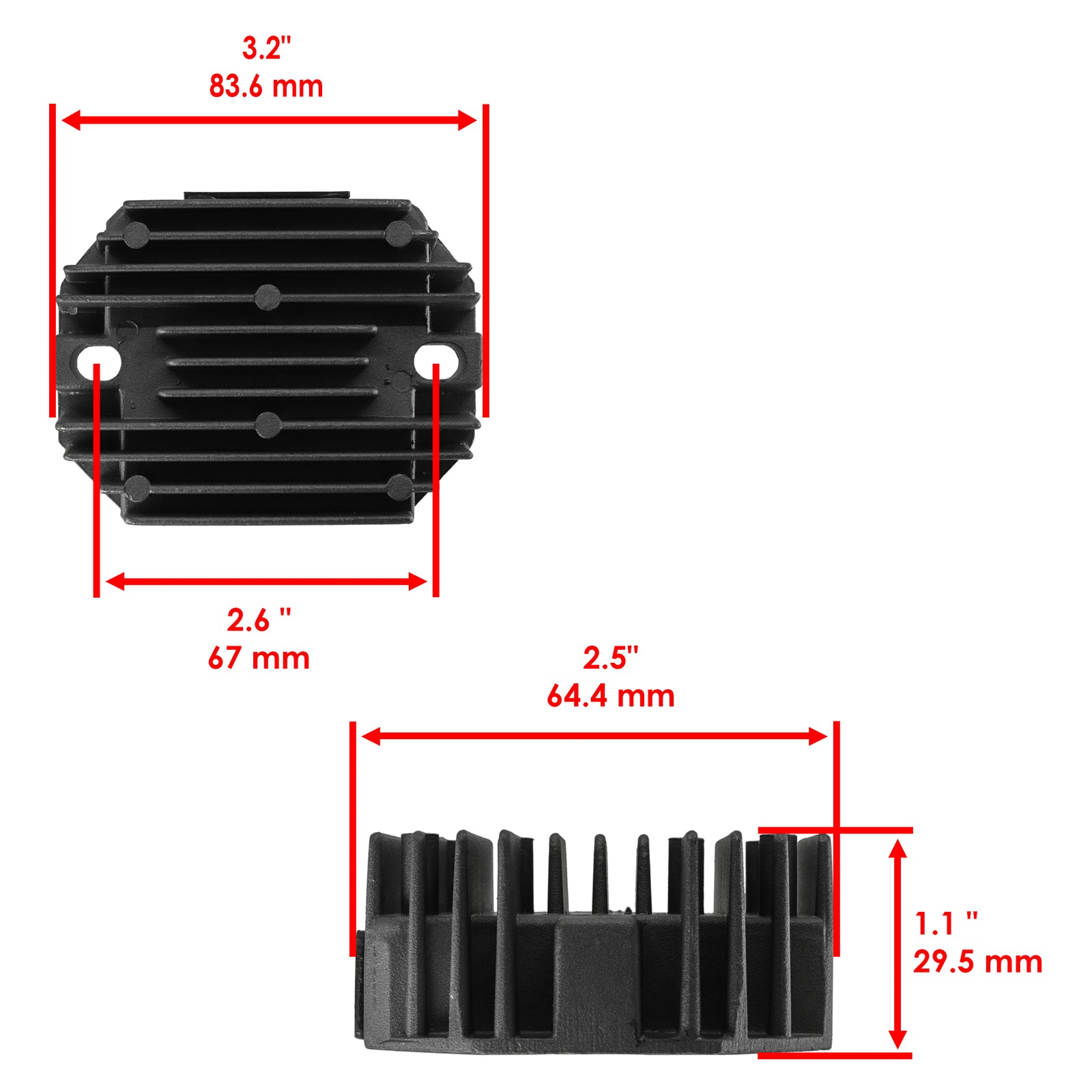 Regulator Rectifier Replacement for Kubota UTV RTV500 (2009–2011)
