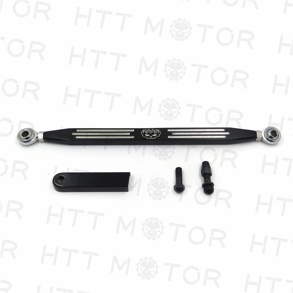 Custom Black Edge Cut Gear Shift Linkage for Harley Softail (2018–2023)