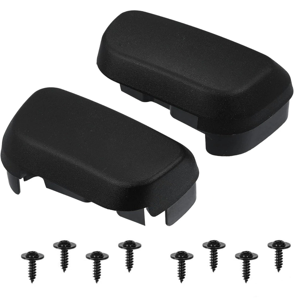 Set of 2 Running Board End Caps for Dodge Ram Crew Cab (68193113AA)