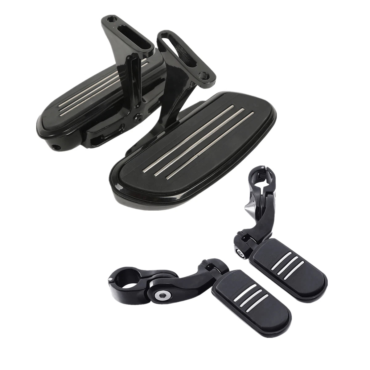 Pegstreamliner Passenger Floorboards for Harley (1993–Present)
