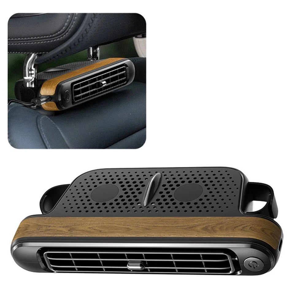 Compact USB Car Fan for SUV RV Boat (Adjustable Speeds)