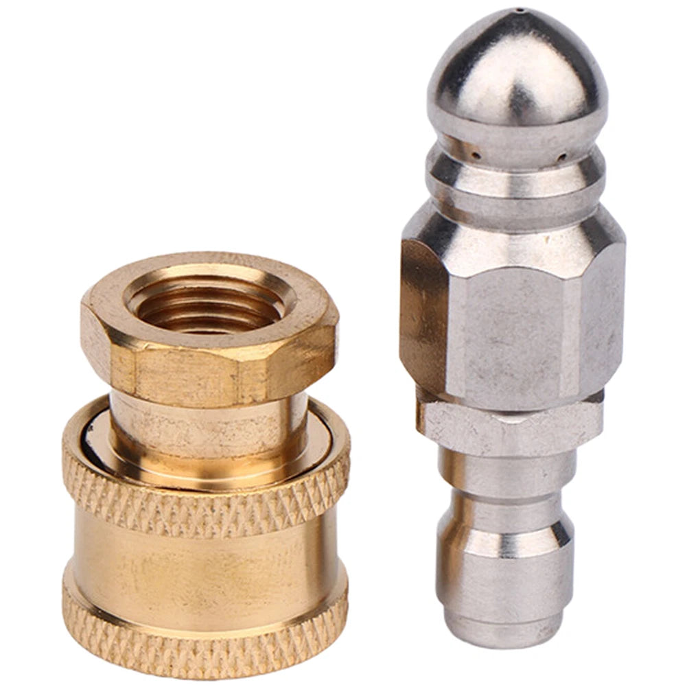 Sewer Nozzle for Drain Cleaning (1 Forward Jet, 6 Rear Jets)