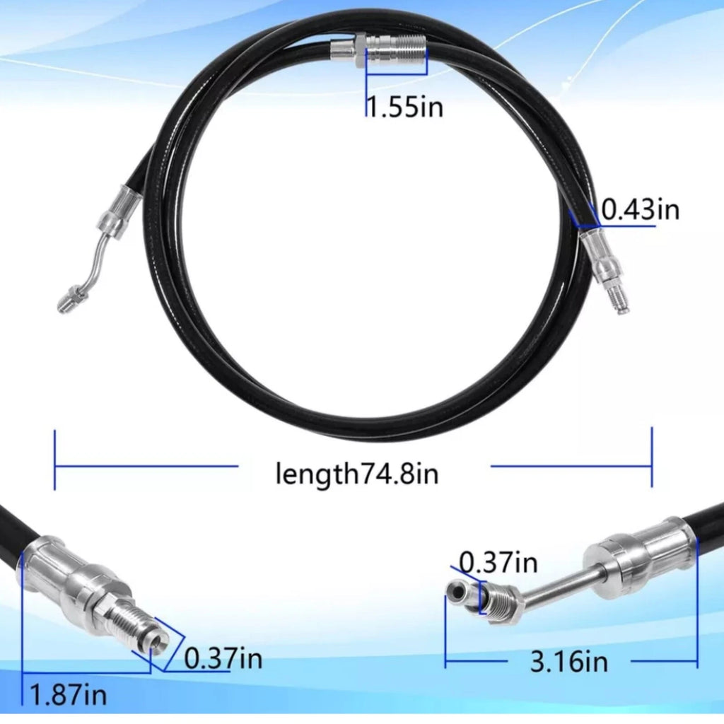Hydraulic Pump Trim Hose for Volvo Penta DPH DPR (Model Stern Drive)
