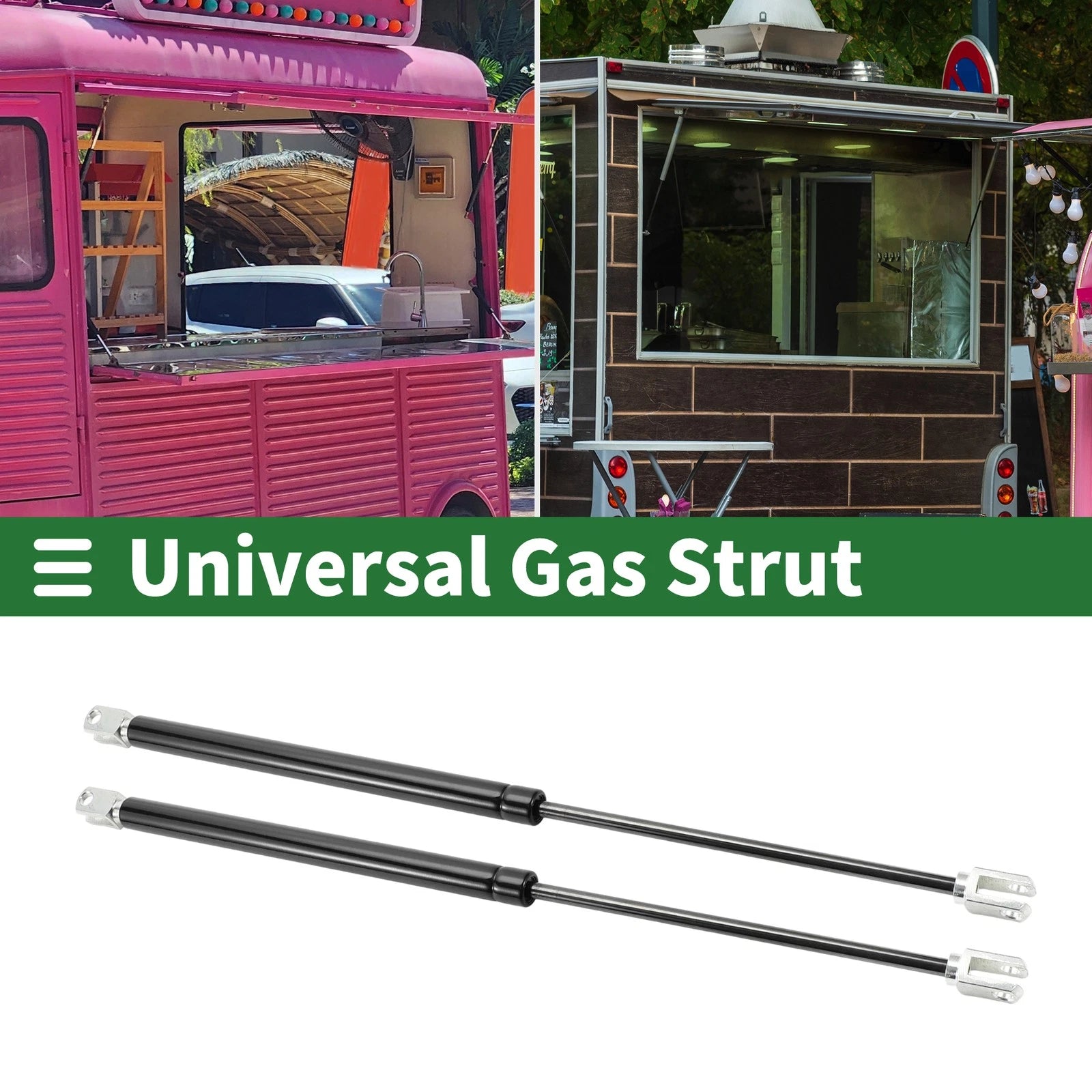 2Pcs Lift Supports Struts Gas Spring for Universal Applications (20")