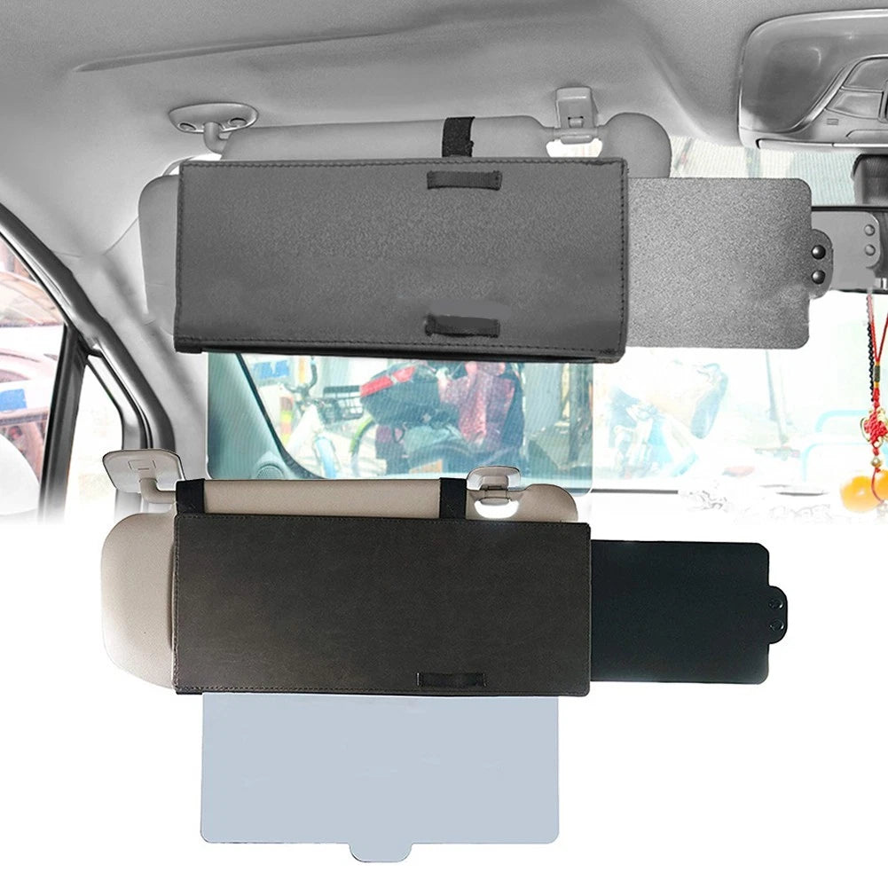 Sun Visor Extender for Universal Fit (Adjustable Clips)