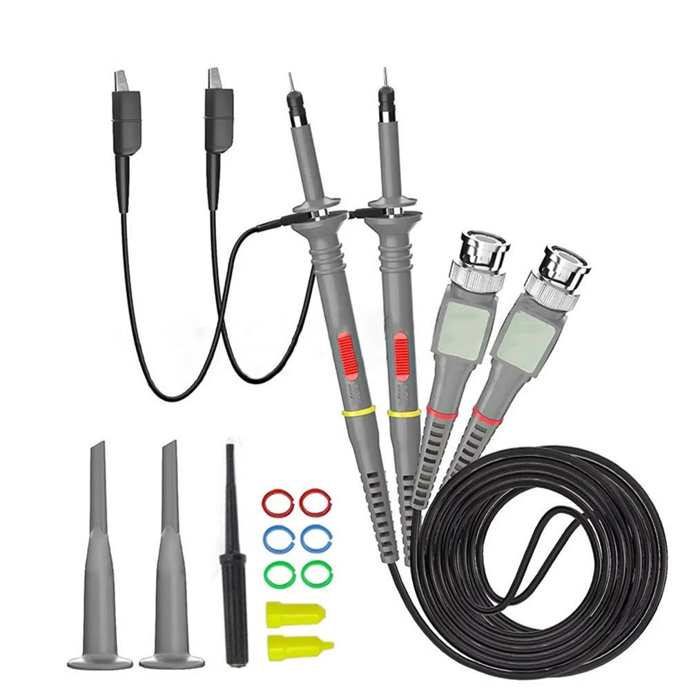 2X Oscilloscope Probe Kit with Easy Replacement and Storage Features