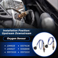 2X Upstream Downstream Oxygen Sensor for Chevrolet Cruze 1.8L (2011–2015)