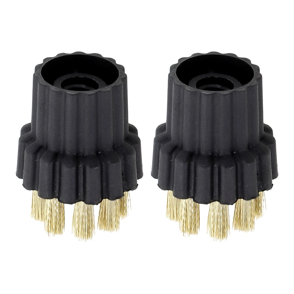 2 Pcs Brass Brush Head for Steam Mop-X5 (Fits )