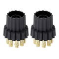 2 Pcs Brass Brush Head for Steam Mop-X5 (Fits )