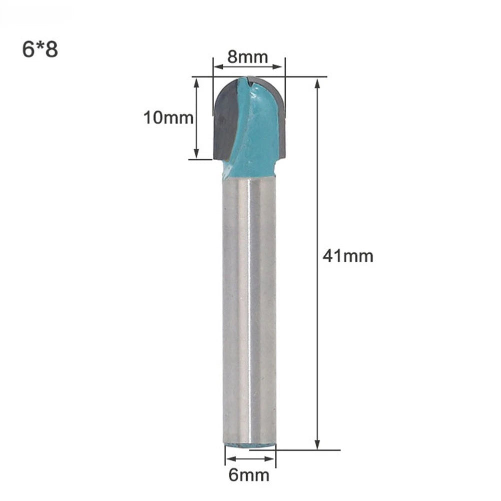 4X CNC Carbide Router Bits for Milling (Router Bit Set)