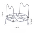 304 Stainless Steel Steamer Rack for Dishwasher Safe Use (15cm)