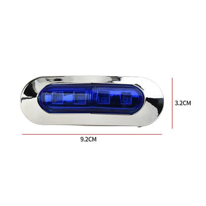 4 LED Cabin Deck Courtesy Lights for Marine Boat (12V–24V)