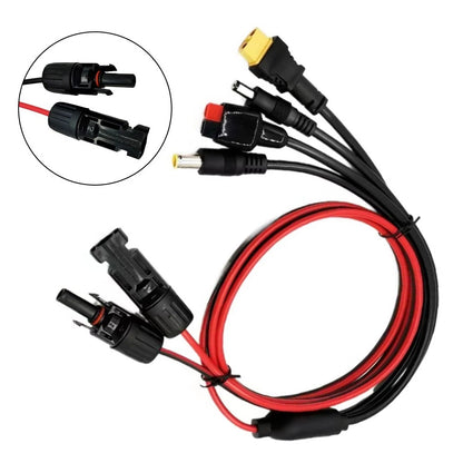4-in-1 Solar Connector DC5521 for Easy Winding