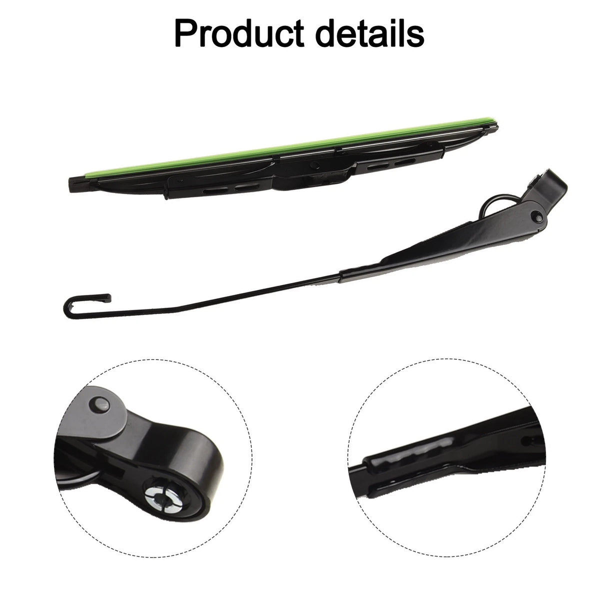 Complete 12V Windscreen Wiper System with Arms & Blade for Fishing Boats