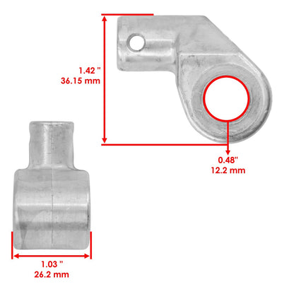 Trunnion Replacement for John Deere 120 140 300 312 314 316 317 318 (Qty 2)