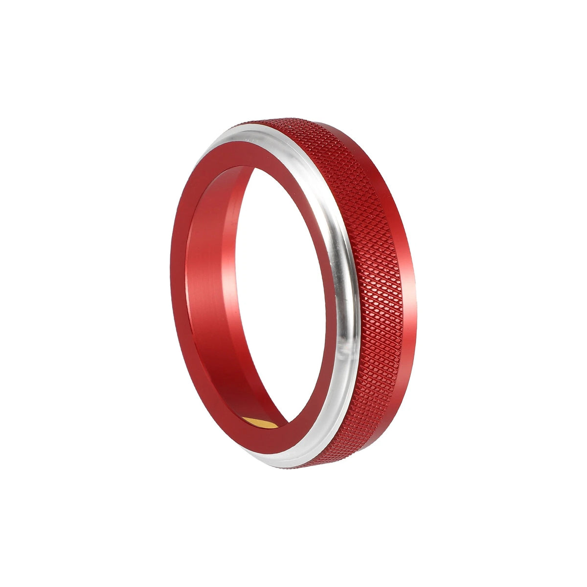 3 Pcs Air Conditioner Switch Knob Cover Ring for Suzuki Jimny JB64W (2018–2023) Red