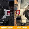 LED Tail Lights for Jeep Wrangler JK JKU (2007–2017) - Pair