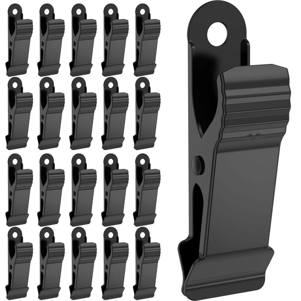 20X Metal Mini Spring Clamps Alligator Clips 40×13MM