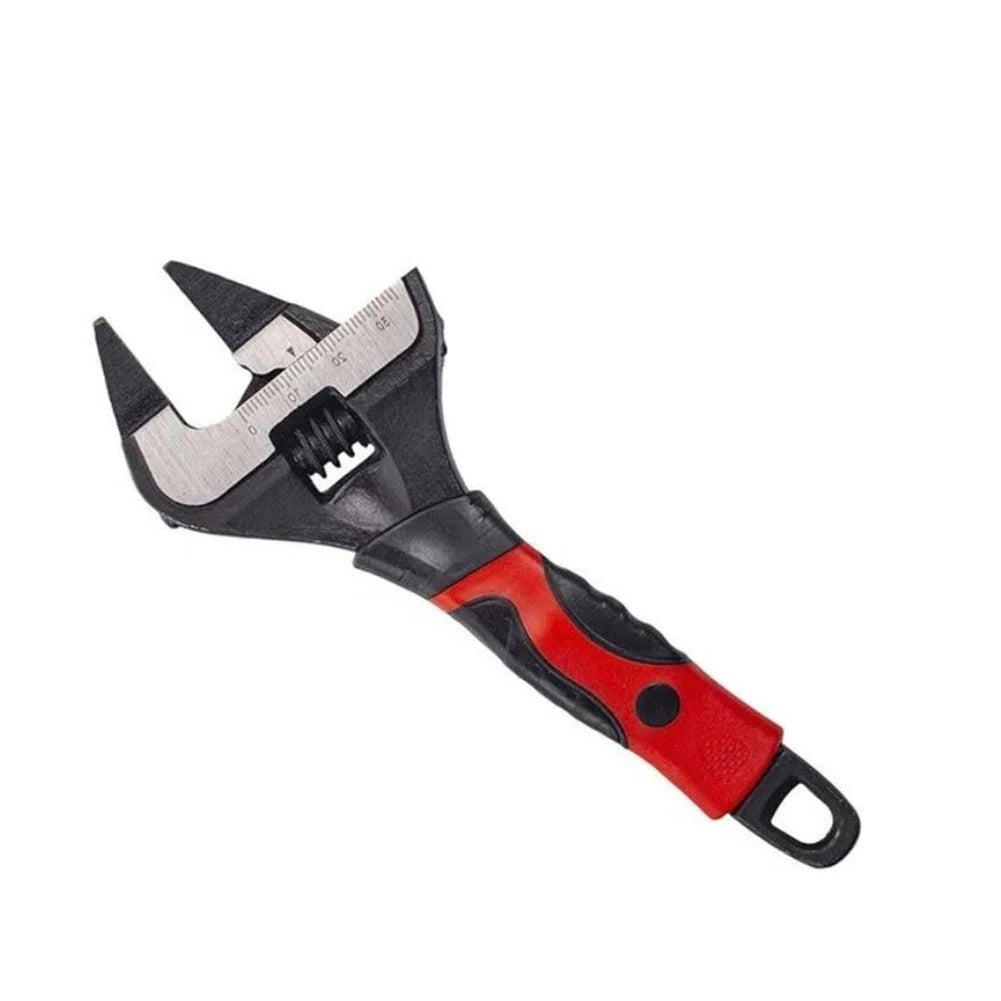 Adjustable Wrench 6 Inch with Comfort Grip for Prolonged Use