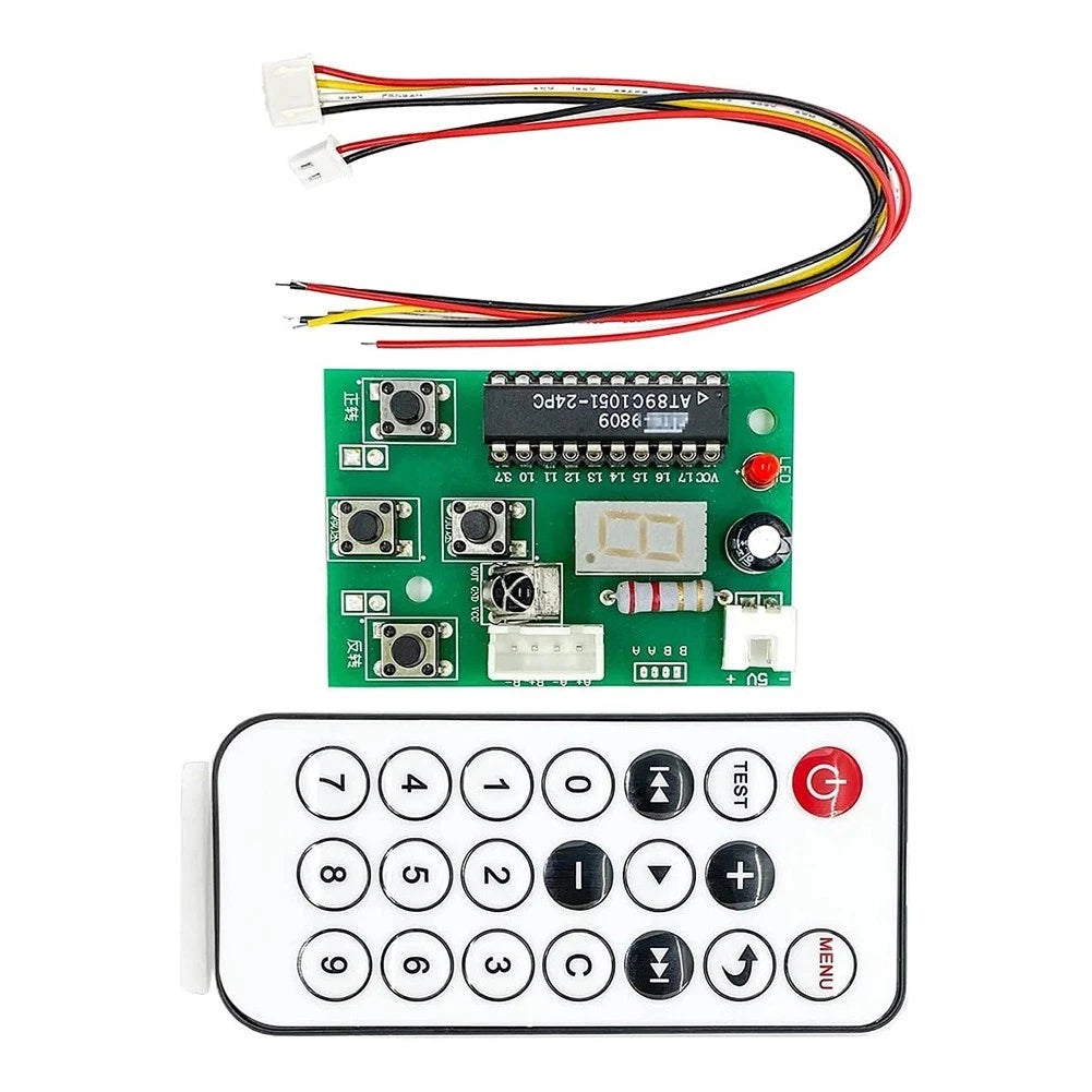 Stepper Motor Driver with Remote Control for Various Applications
