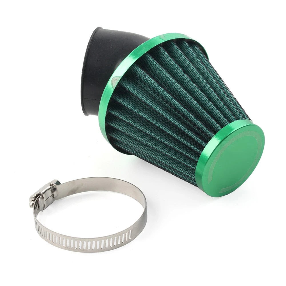 Air Intake Filter Cleaner for Universal Vehicles (48mm) Rubber Bend Inlet