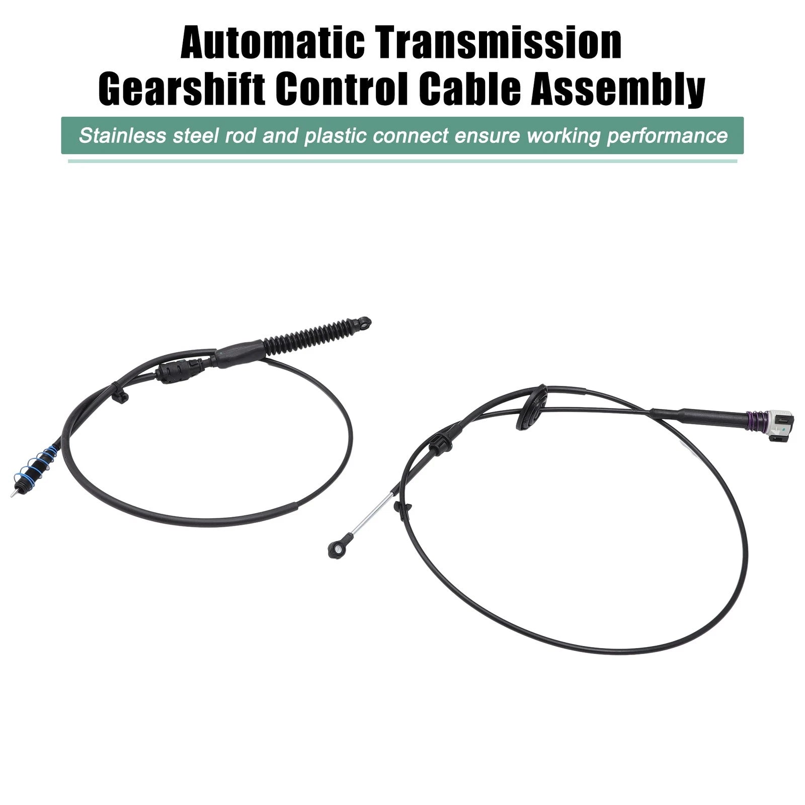 Auto Transmission Control Lever Cable Set Replacement for Chevrolet Suburban (2000–2006)
