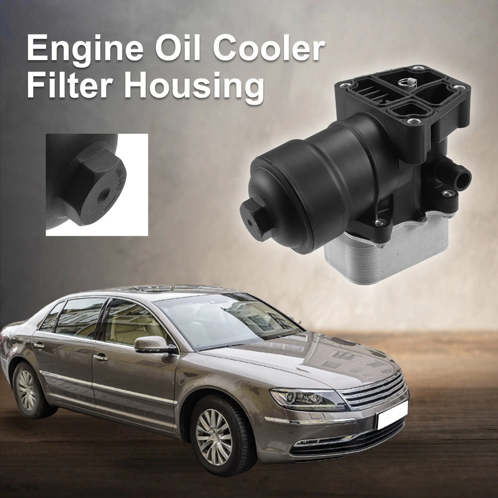 Engine Oil Filter Housing with Seals Replacement for Volkswagen Passat (2011–2015)