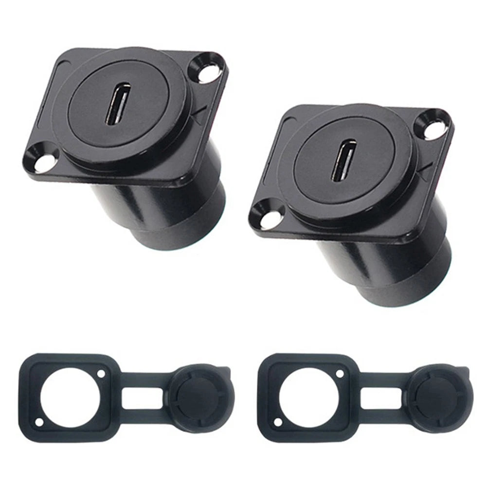 2X TypeC Female Connector for