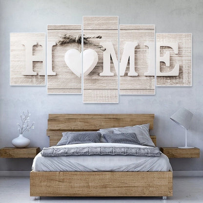 5Pcs Wall Art Prints Set Unframed Fiber Cloth Decor for Home Aesthetics