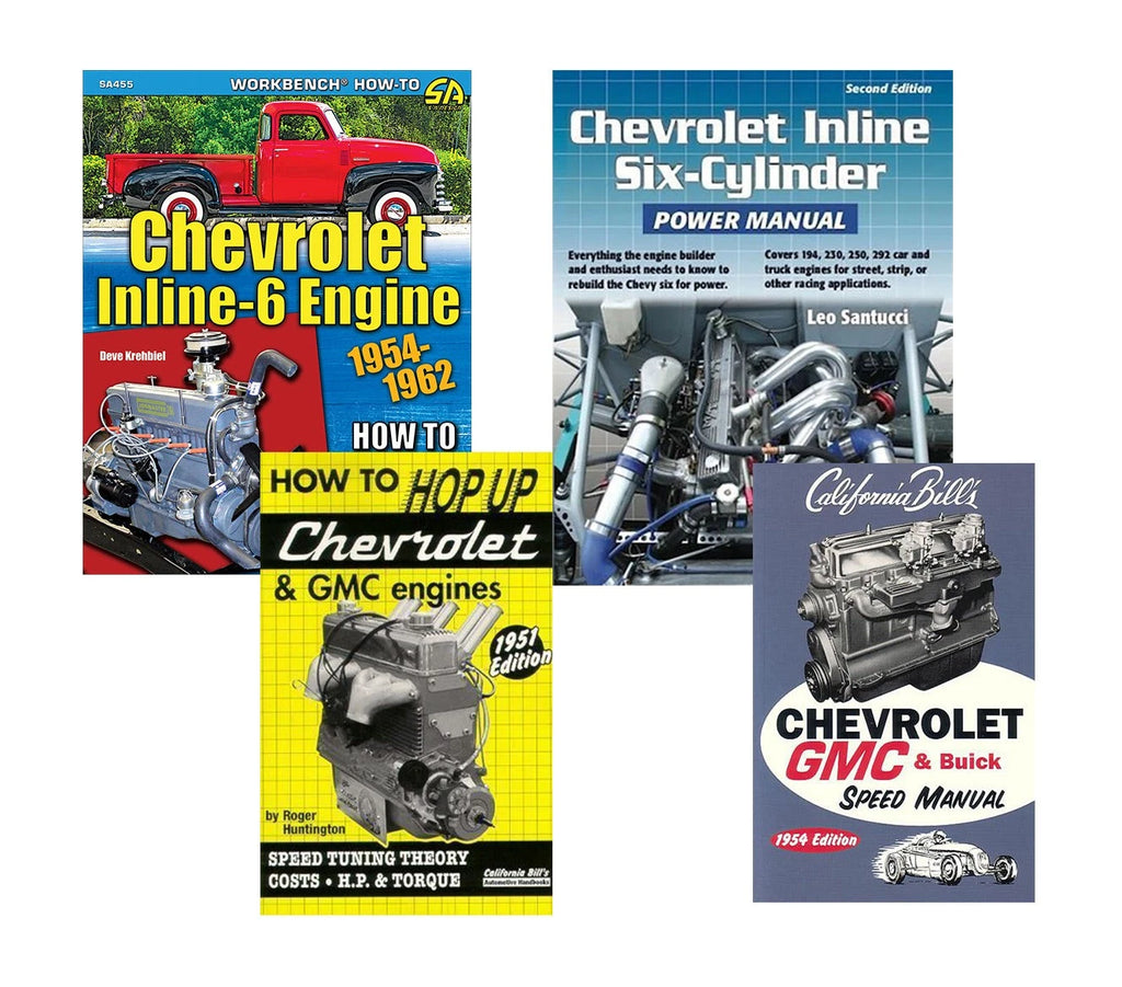 Engine Rebuild Manual Set for Chevrolet Inline-6