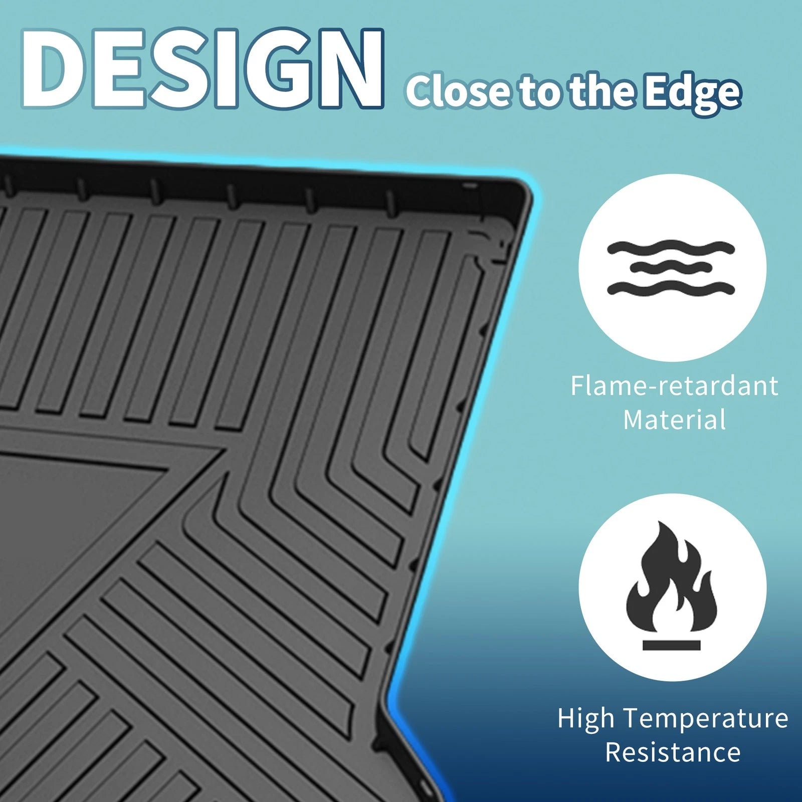Rear Cargo Liner Flat Face TPE 1 Piece for Mazda CX-30 (2020–2025)