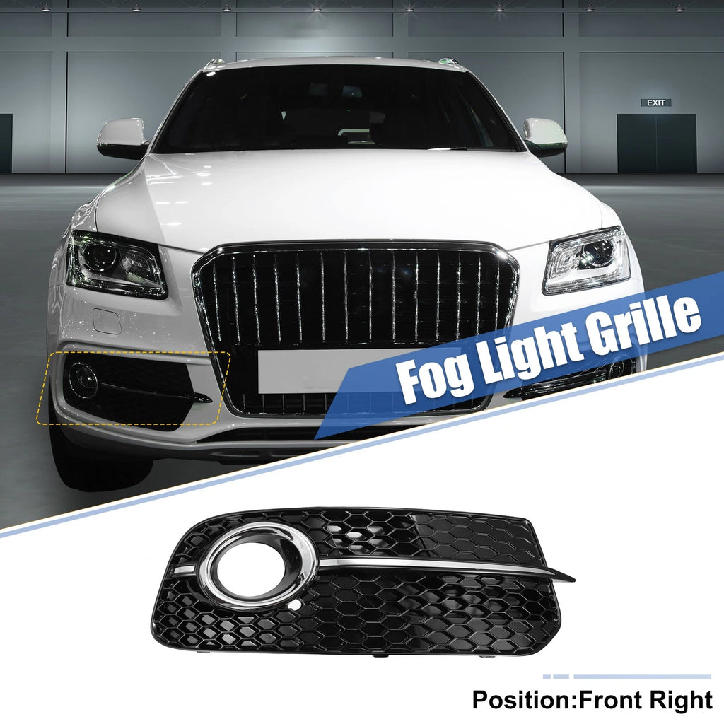 Front Right Fog Light Grille Cover Replacement for Audi Q5 SQ5 (2013–2017)