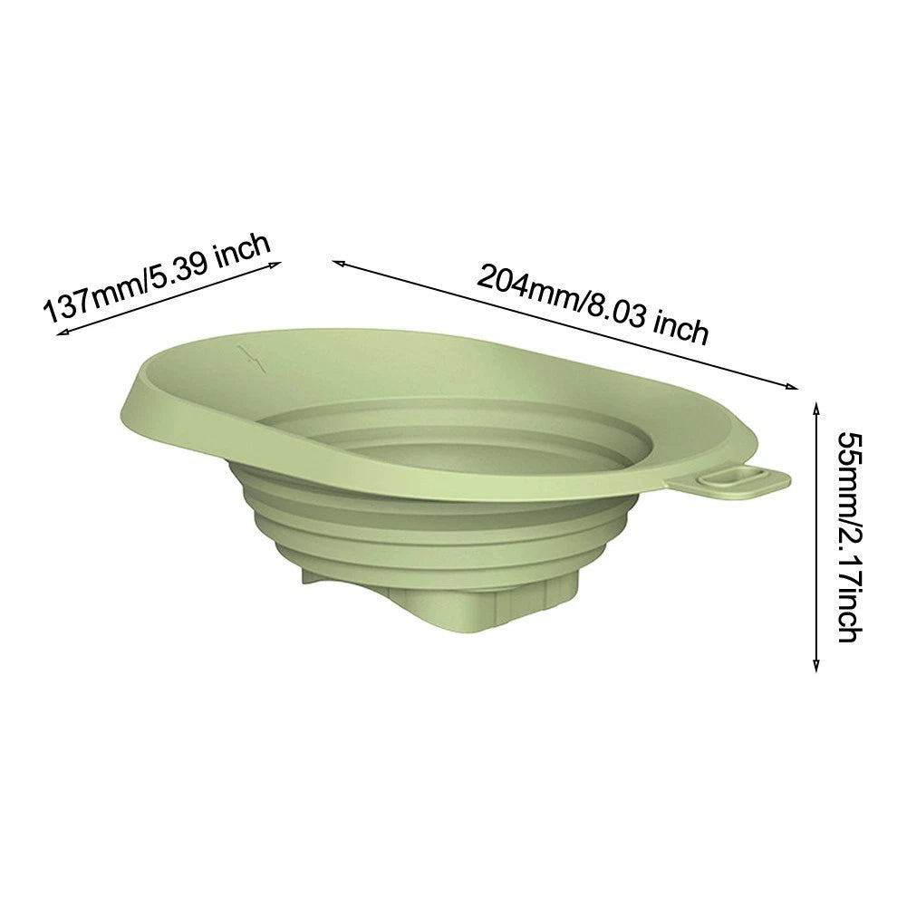 Silicone Funnel for Ice Slush Maker (Compatible with Drink Mixing Tools)