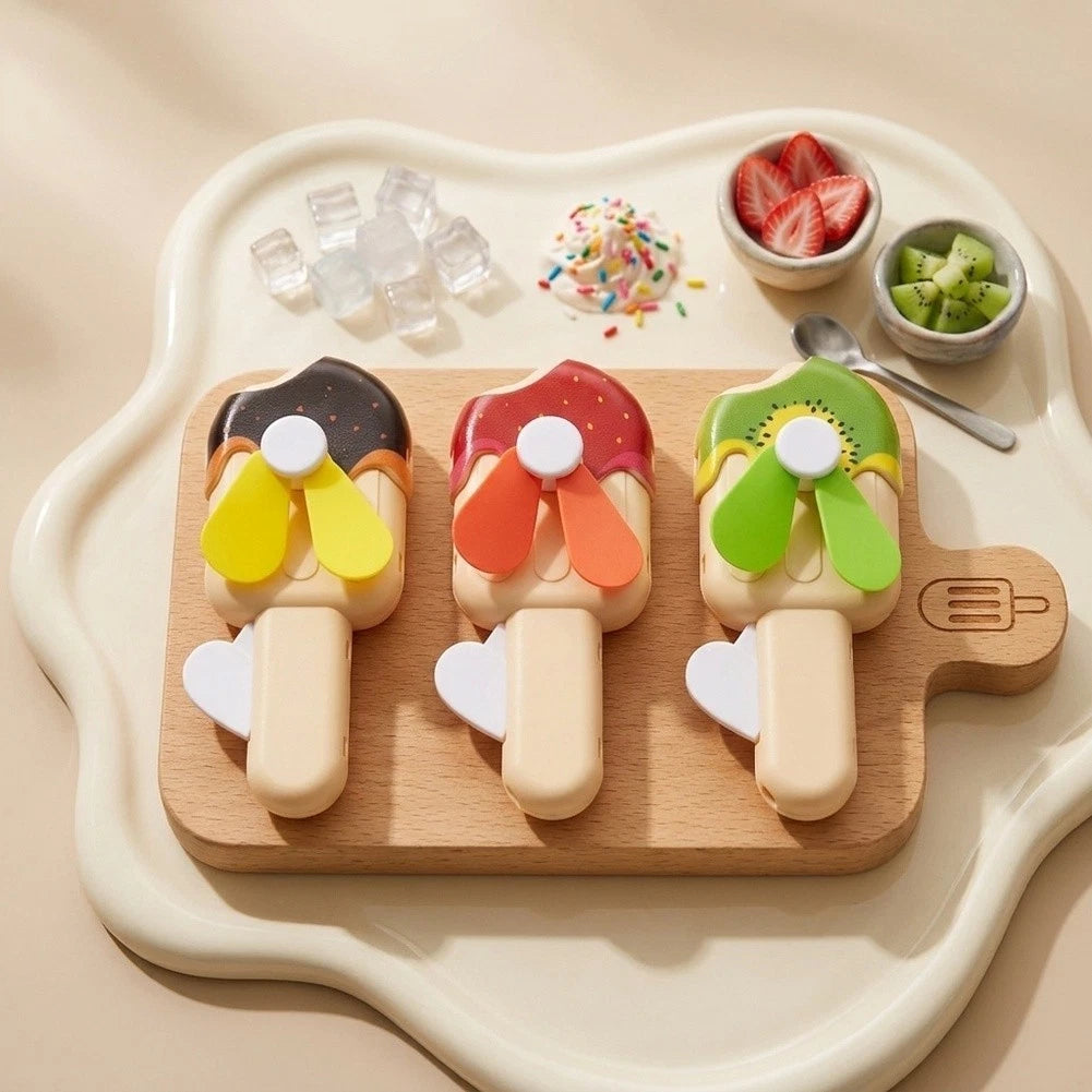 10X Portable Hand Cranked Fans for Outdoor Use (14x6cm, Multicolor)