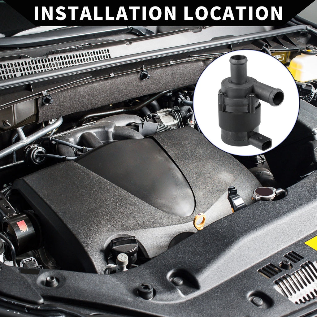 Auxiliary Water Pump Replacement for Audi A8 6.0L Quattro (2011–2017)