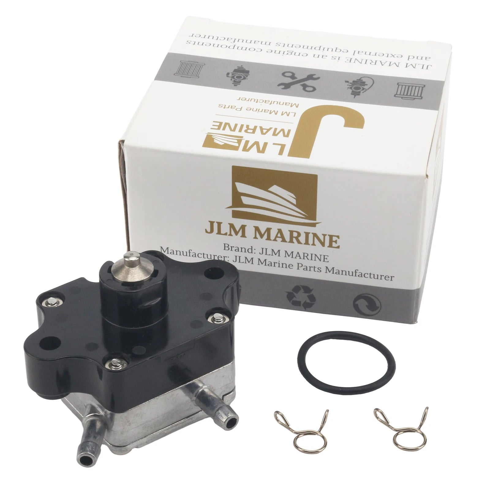 Fuel Pump & O-ring Kit for Yamaha 9.9 15 HP Outboard (4-Stroke)