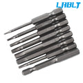 8Pcs Hex Head Allen Bit Set for Impact Driver Drill (Metric)