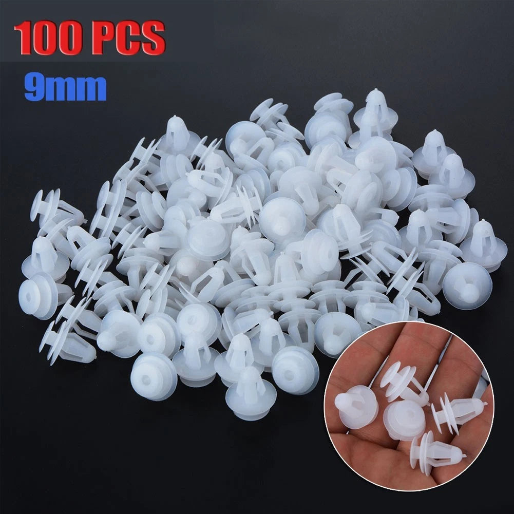 Set of 10 Bumper Clips for Various Makes and Models (Universal)