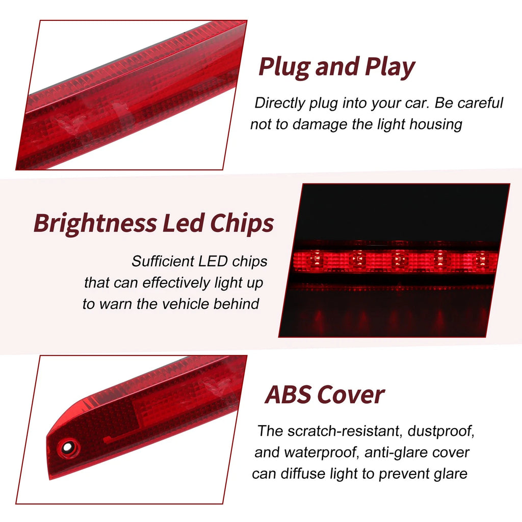LED Third Brake Light for Ford Fiesta (2008–2017) 4M5113A613AD